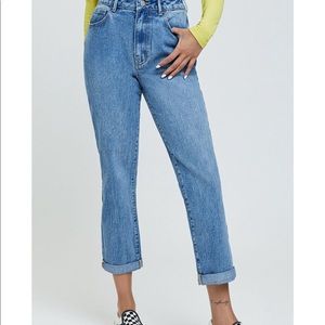PacSun “Party Blue” Mom jeans size 23 (0/Small)